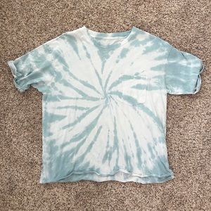 American Eagle Tie Dye Pocket Tee